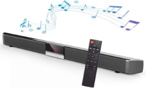 Soundbar for TV - Bluetooth Sound Bar, Home Theater with Subwoofer Surround Sound System