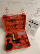 DHA Brake Bleeding Kit, Hand Held Vacuum Pump Pressure Tester with Gauge