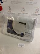 Fitted Quilted Mattress Pad, 140 x 200 cm