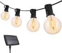 ANTING Solar String Lights Outdoor LED 50Ft RRP £47.99