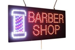 Barber Shop Sign, TOPKING Signage LED RRP £126.99