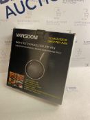 WINSDOM Stainless Steel Large Induction Deep Frying Pan RRP £39.99