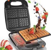 Duronic Waffle Maker RRP £30