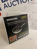 WINSDOM Stainless Steel Large Induction Deep Frying Pan RRP £39.99