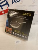 WINSDOM Stainless Steel Large Induction Deep Frying Pan RRP £39.99