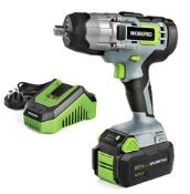 Workpro Cordless Impact Wrench Lightweight RRP £69.99