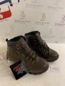 Johnscliffe Canyon Unisex Leather Jontex Hiking Boots, 9 UK RRP £51.99
