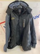 R RUNVEL Men's Waterproof Fleece Jacket Windproof Winter Coat Size XXL RRP £54.99