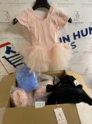 RRP £210 set of 14 x Bezioner Children Ballet Tutu Leotard Girls Dance Costumes