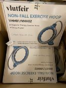 vlutfeir Smart Weighted Infinity Exercise Hula Hoop, set of 5 RRP £150