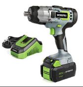 WORKPRO Cordless Impact Wrench Lightweight RRP £79.99