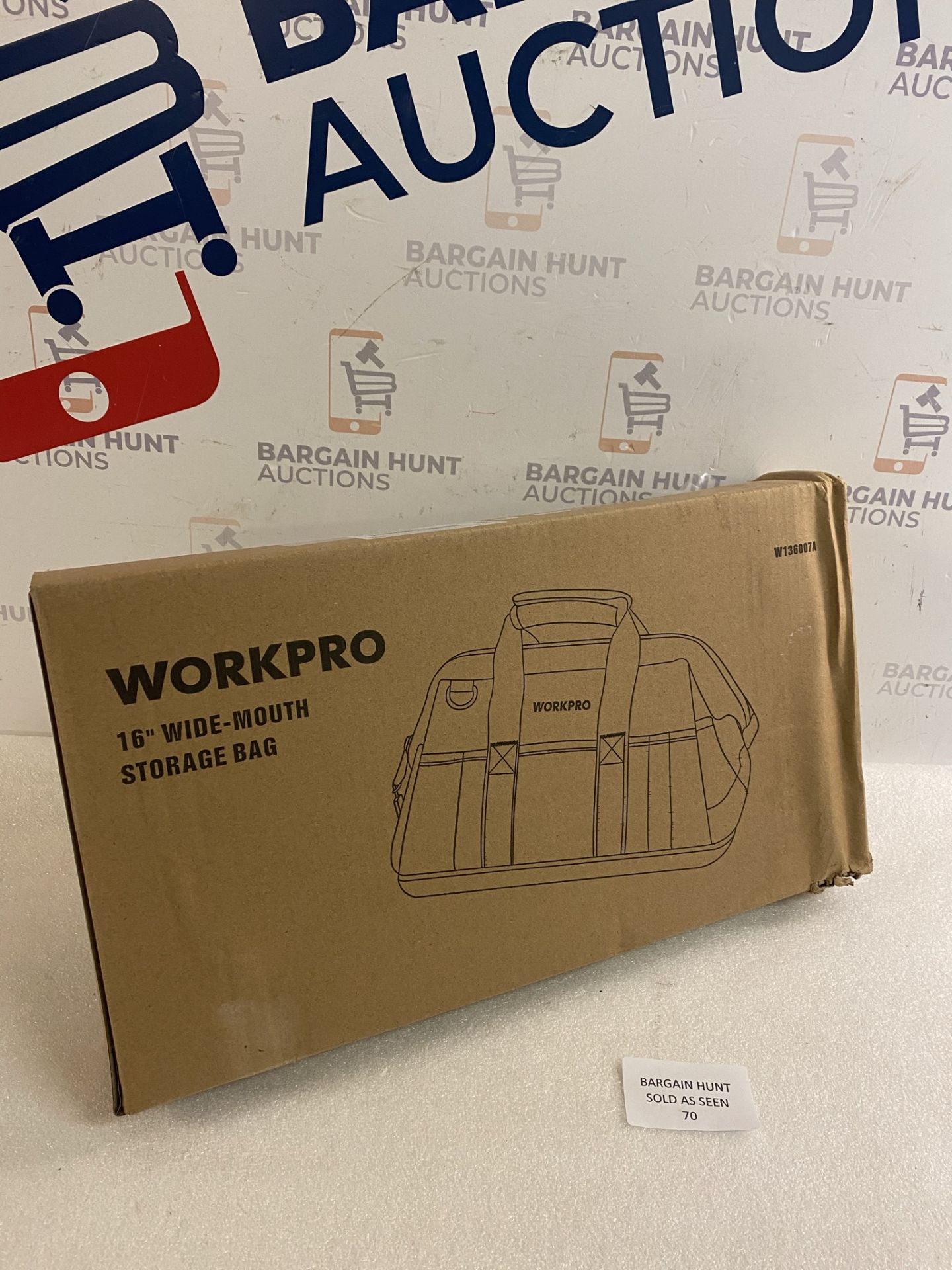 Workpro 16" Tool Bag Organiser - Image 2 of 2