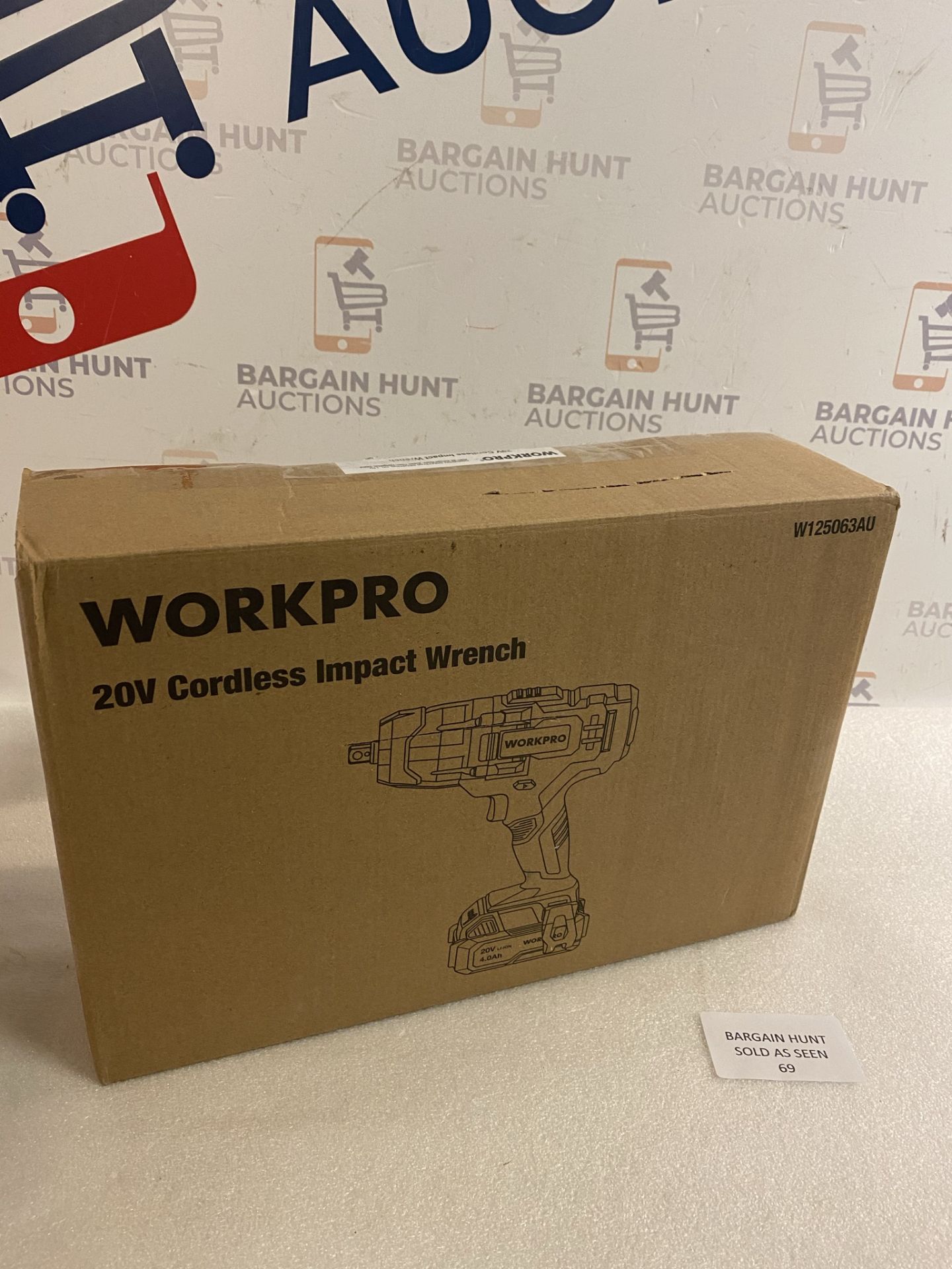 WORKPRO Cordless Impact Wrench Lightweight RRP £79.99 - Image 2 of 2