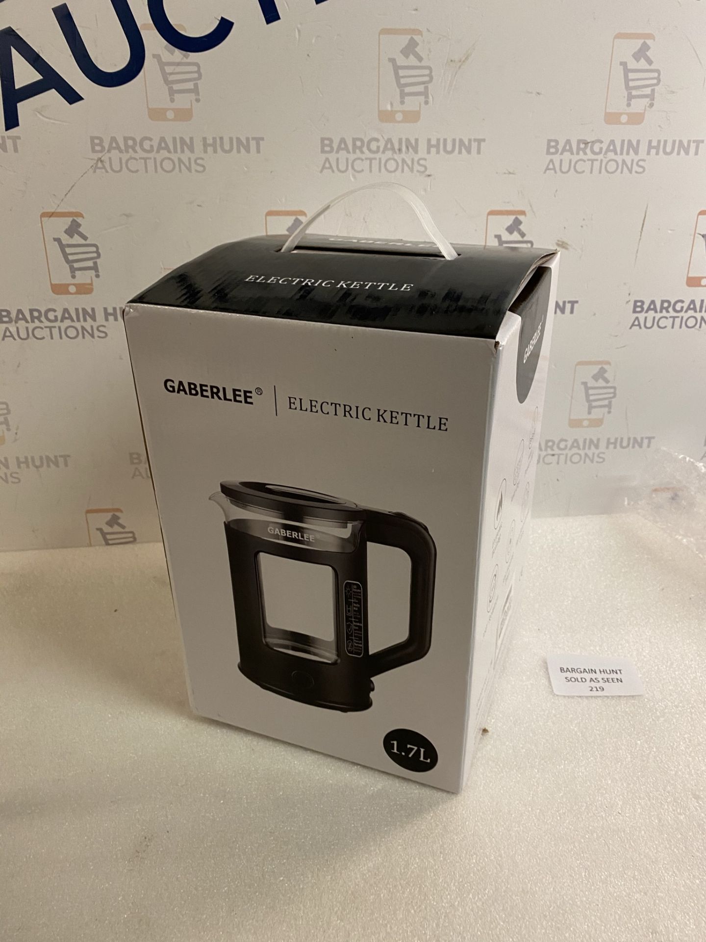 Gaberlee Fast Boil Glass Electric Kettle