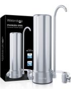 Waterdrop WD-CTF-01 Stainless Steel Countertop 5-Stage Filtration System RRP £79.99