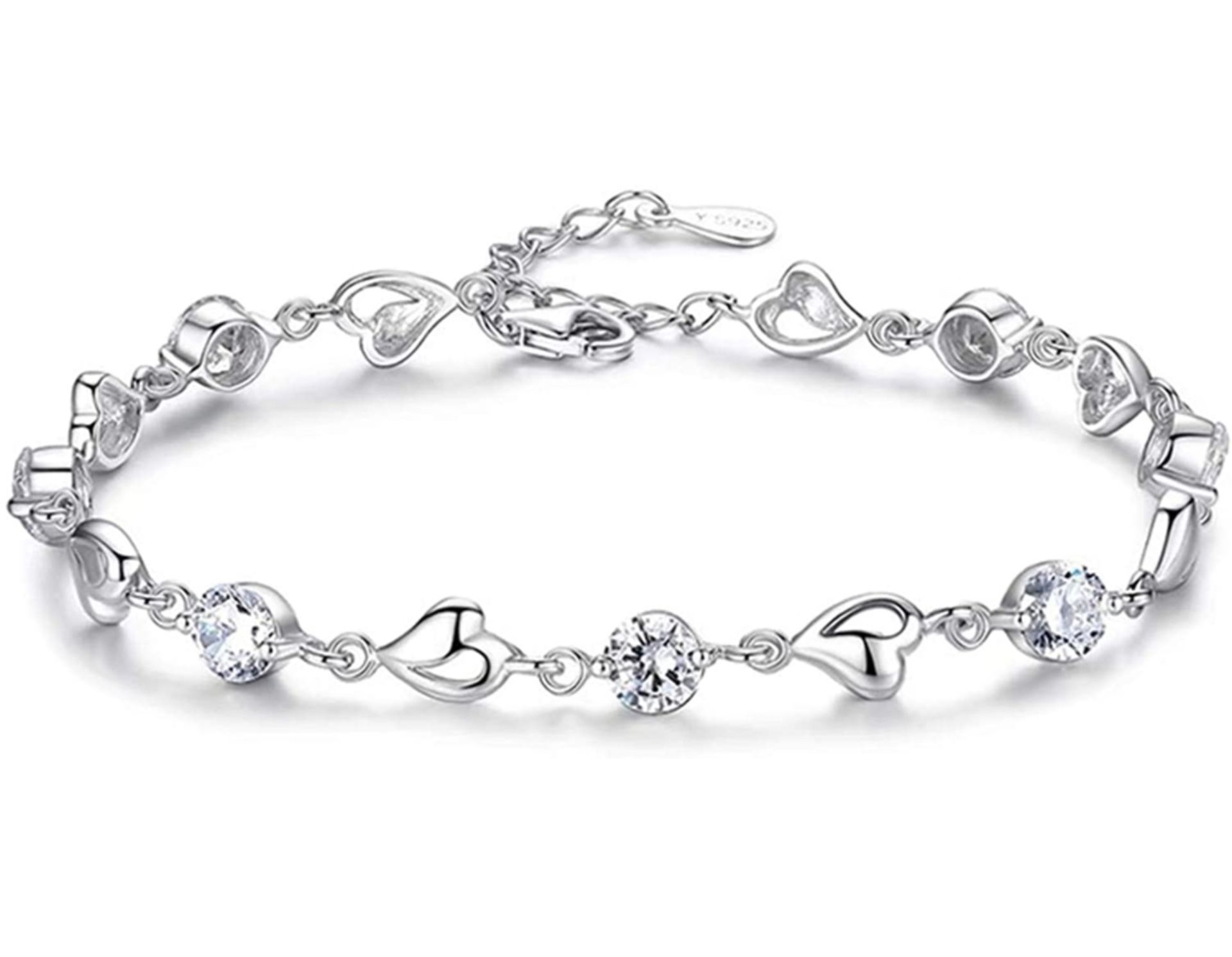 Selead 999 Silver Jewellery Elegant Womens Bracelet RRP £41.99