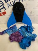 SPEEDEVE Mermaid Tail for Swimming Girls Cosplay Costume with Monofin RRP £31.99