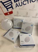 Aniwo LED Round Bathroom Ceiling Light, set of 5 RRP £70