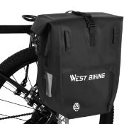 Uborse Bike Pannier Bag Waterproof 25L Large Bicycle Trunk Bag RRP £36.99
