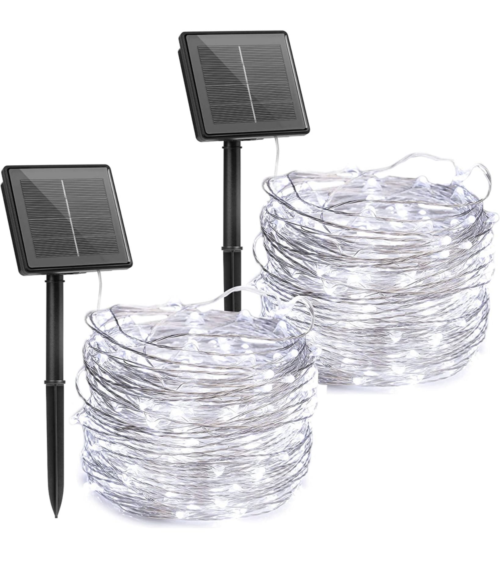 Solar String Lights 2pc Packs, Set of 2 - Image 3 of 3