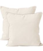 RRP £209 set of 11 x Encasa Homes Cushion Covers 2Pc Sets (60 x 60 cm), Solid Dyed Cotton Canvas