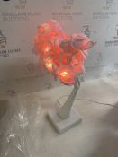 LED Pink Rose USB Powered Table Lamp