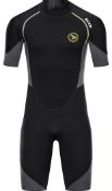 ZCCO Men's Shorty Wetsuit Premium Neoprene for Scuba Diving Snorkeling, XXL RRP £34.99