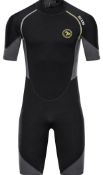 ZCCO Men's Shorty Wetsuit Premium Neoprene for Scuba Diving Snorkeling, 3XL RRP £34.99