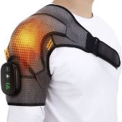 RRP £280 set of 7 x Electric Heating Shoulder Wrap with Vibration Massager RRP £40 Each