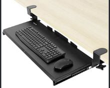 VIVO Large Keyboard Tray Under Desk Pull Out RRP £40