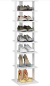 HOME 7-Tier Wood Shoe Rack RR £47.99