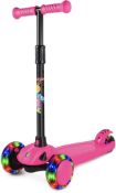 BELEEV Scooter for Kids, 3 Wheel Scooter with Light Up Wheels RRP £39.99