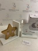 Sass & Belle Sweet Dreams Star & Moon Bookends