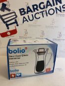 RRP £39.99 Bolio 6C Coffee Decanter - Double Wall Glass Pour Over Coffee Maker