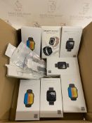 Collection of 7 x Smart Watches and Watch Straps, Total RRP £315