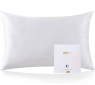 ZimaSilk 100% Mulberry Silk Pillow Cases, Set of 2 RRP £50
