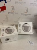 RRP £180 Set of 2 x Momcozy Wearable Breast Pump M1 with LCD Display