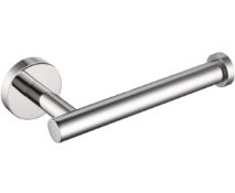 KES Chrome Toilet Roll Holders, Set of 5 RRP £70