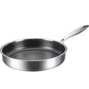 Winsdon Large Induction Non-Stick Stainless Steel Frying Pan RRP £39.99
