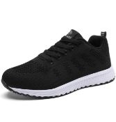 Women's Mesh Breathable Sports Lightweight Trainers, 7 UK