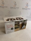 Pack of 6 240ml Latte Glasses with Latte Spoons
