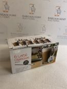 Pack of 6 240ml Latte Glasses with Latte Spoons