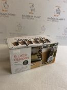 Pack of 6 240ml Latte Glasses with Latte Spoons