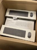 RRP £320 Set of 10 x Seenda Wireless Keyboard and Mouse Sets