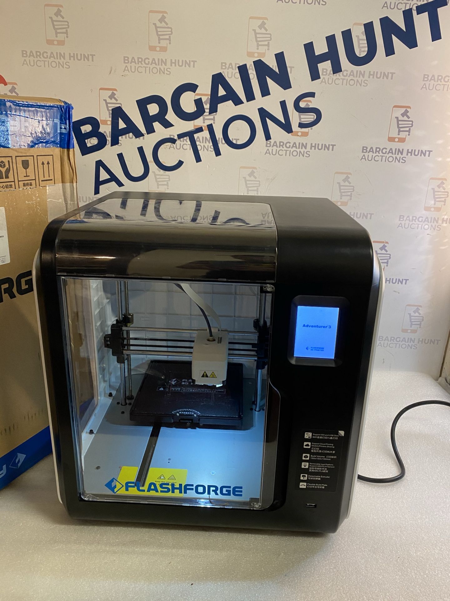 FLASHFORGE Adventurer 3 Enclosed FDM 3D Printer RRP £349.99 - Image 2 of 4