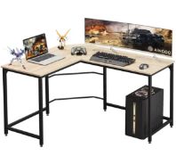 Aingoo Corner Desk L Shaped Sturdy Home Office Workstation RRP £85.99