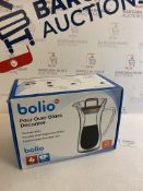 RRP £39.99 Bolio 6C Coffee Decanter - Double Wall Glass Pour Over Coffee Maker