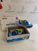 Baby Shark Kids Light Up Trainers, Kids size 9