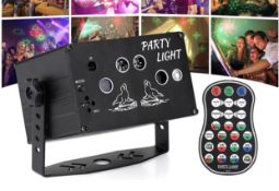 Tobeape Disco Lights Party Lights RGB Stage Lights RRP £32