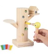 RRP £105 Set of 15 x Formizon Wooden Magnetic Woodpecker Educational Toy